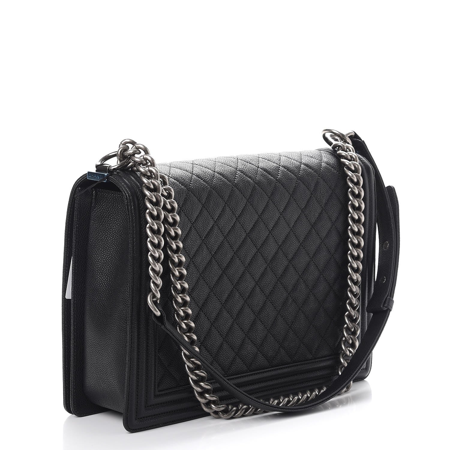 Chanel Caviar Quilted Large Boy Flap Black 3 of 8