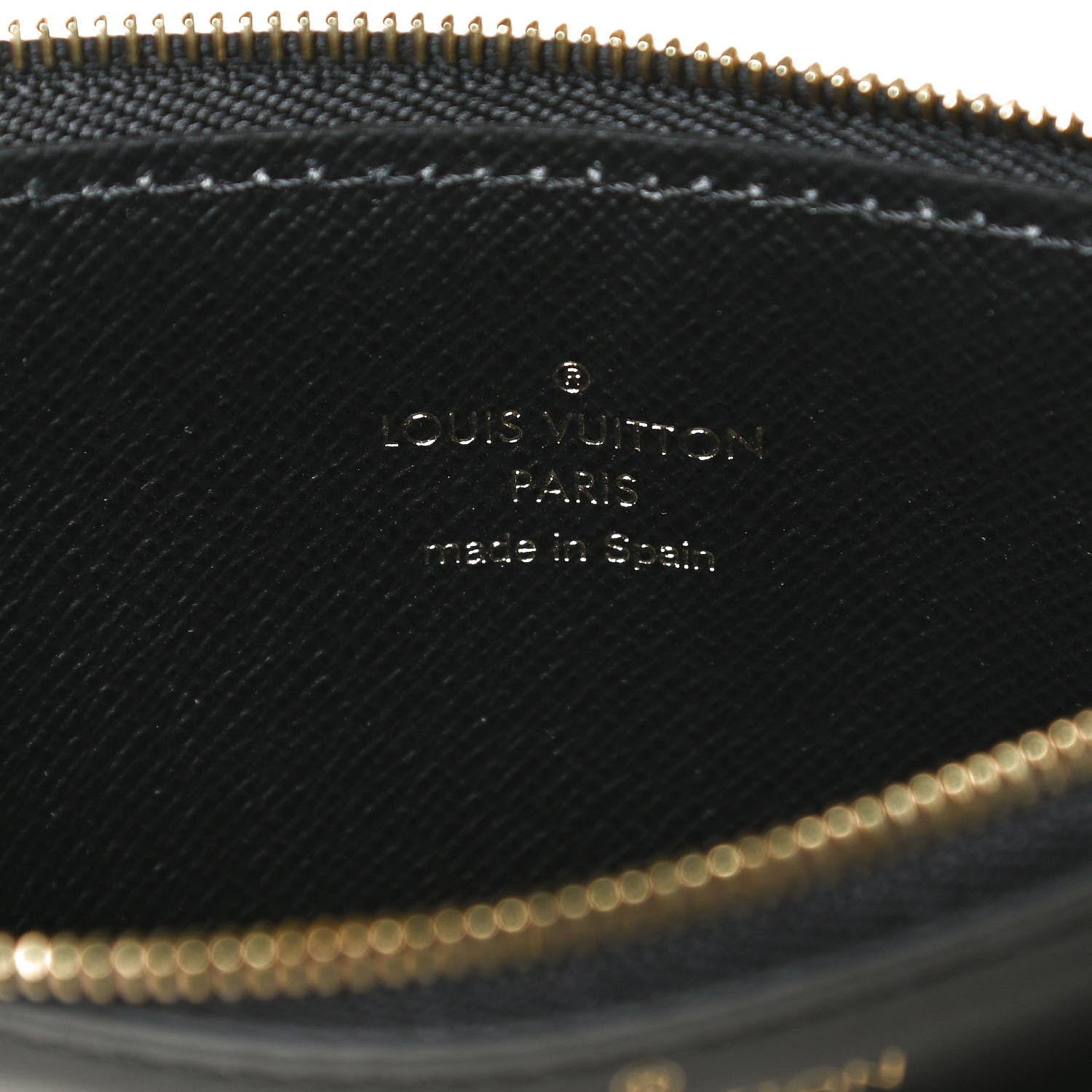 Louis Vuitton Monogram Slim Purse Black 6 of 9