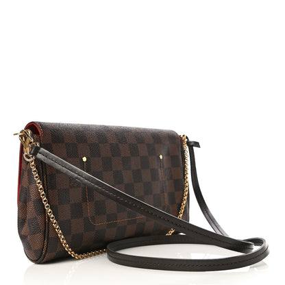 Louis Vuitton Damier Ebene Favorite MM 3 of 11