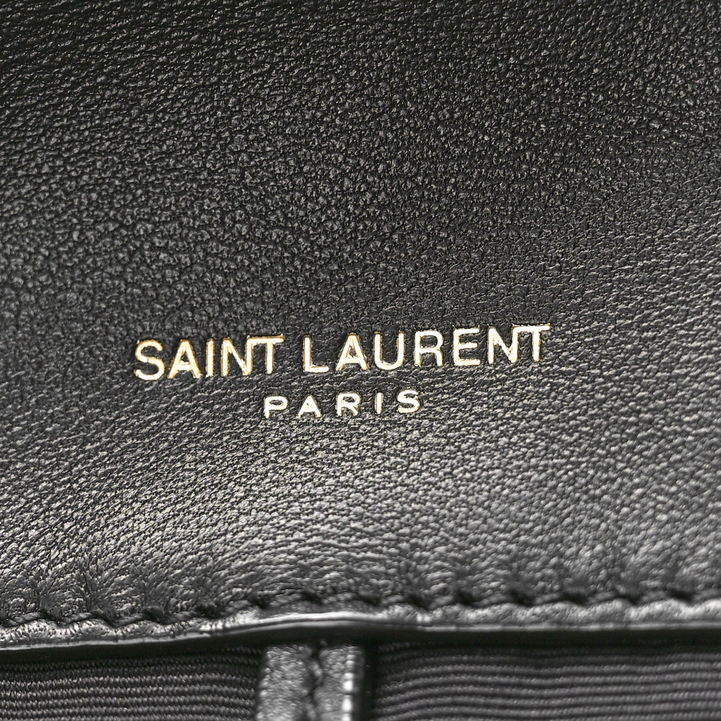 Lambskin Matelasse Monogram Large Jamie 4.3 Black