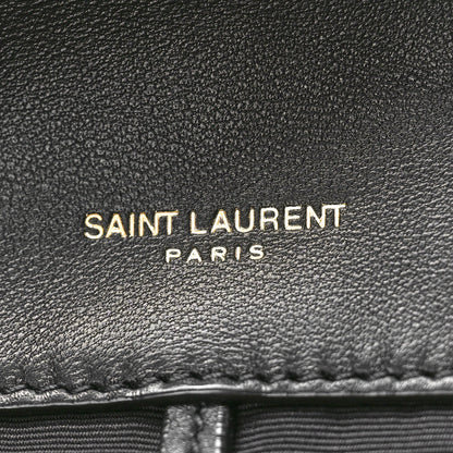 Saint Laurent Lambskin Matelasse Monogram Large Jamie 4.3 Black 6 of 11