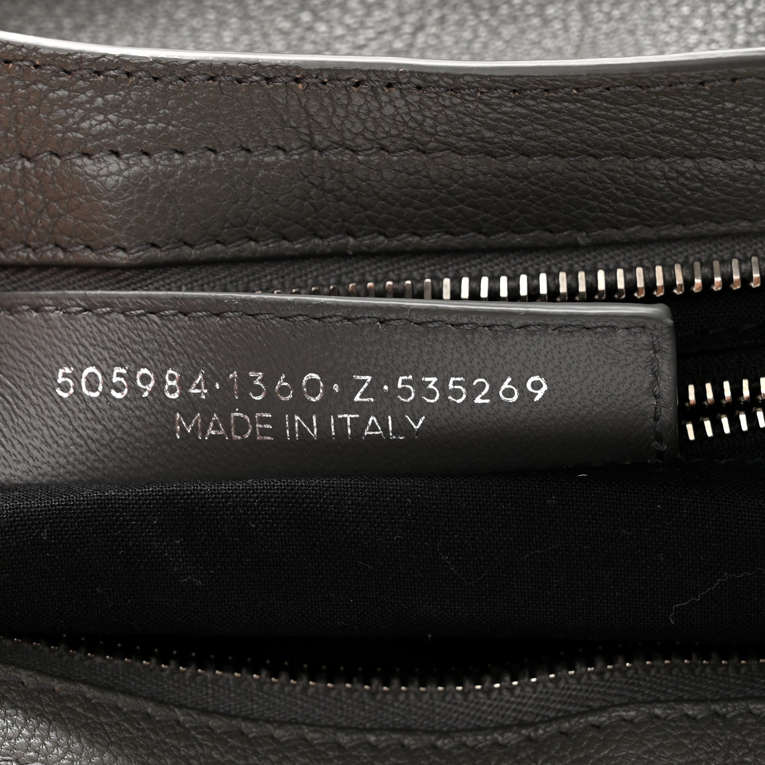 Balenciaga Chevre Silver Metallic Edge Hardware City Gris Acier 8 of 11