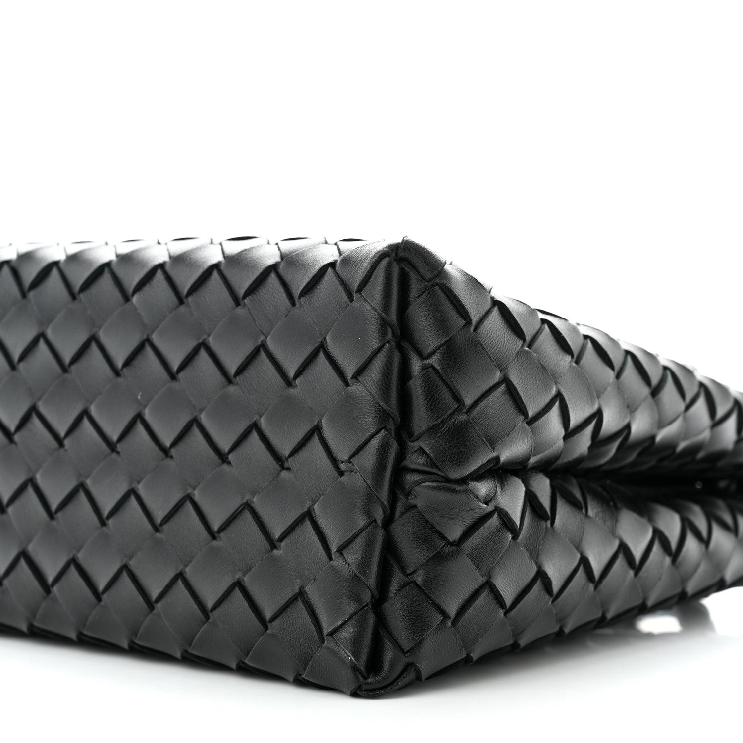 Bottega Veneta Nappa Intrecciato Medium Andiamo Shoulder Bag Black 9 of 9