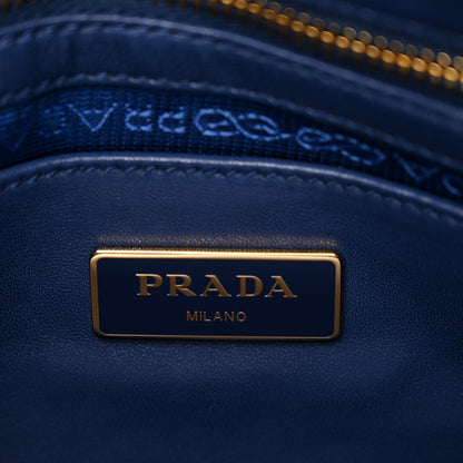 Prada Tessuto Nylon Gaufre Shopping Satchel Bluette 6 of 12