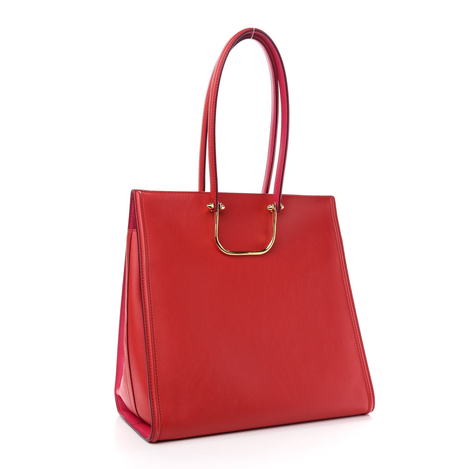 Alexander McQueen Calfskin The Tall Story Shoulder Bag Red 3 of 8