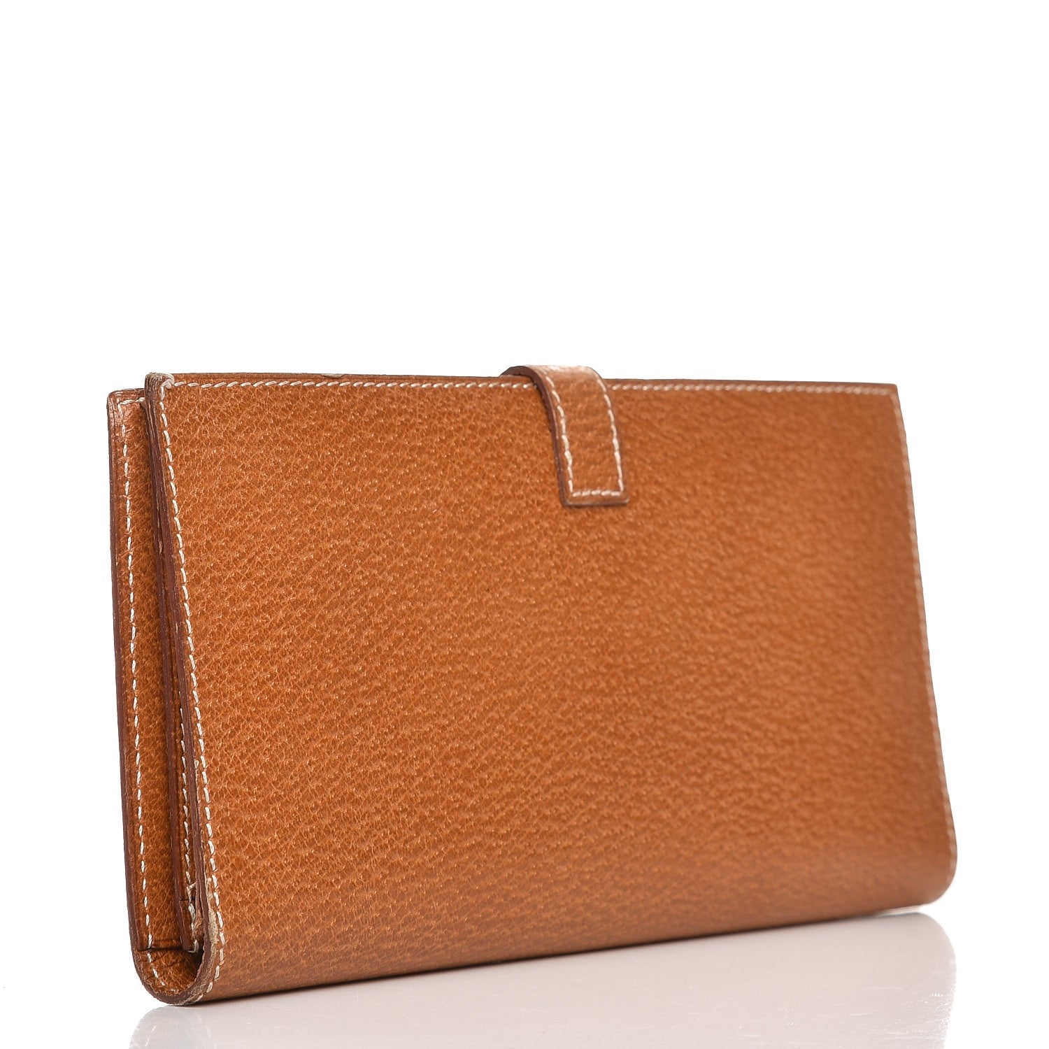 Hermes Peau Porc Cadena Wallet Whisky 3 of 12