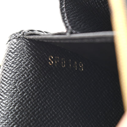 Louis Vuitton Epi Love Lock Twist Chain Wallet Black 7 of 10
