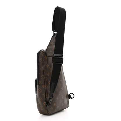 Louis Vuitton Monogram Macassar Avenue Sling Bag 3 of 11