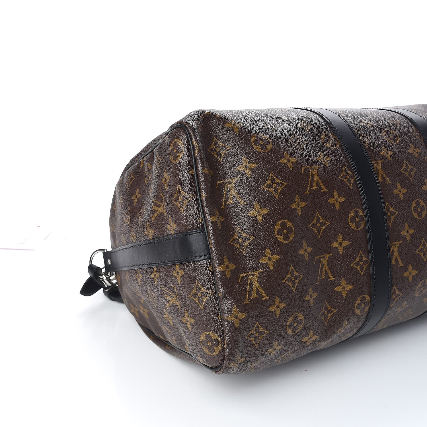 Louis Vuitton Monogram Macassar Keepall Bandouliere 45 9 of 11