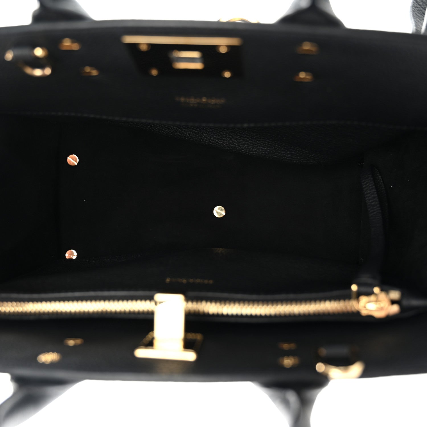 Salvatore Ferragamo Calfskin Medium Studio Soft Bag Black 5 of 10