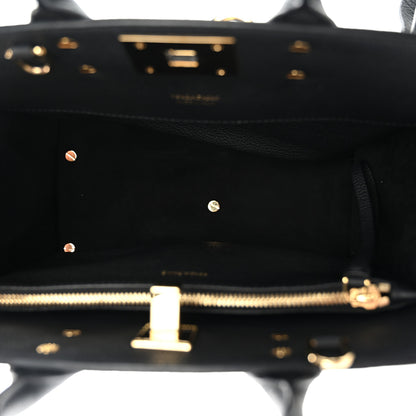 Salvatore Ferragamo Calfskin Medium Studio Soft Bag Black 5 of 10