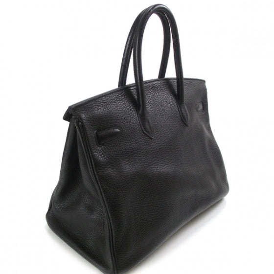 Hermes Taurillon Clemence BIRKIN 35 Noir 3 of 11