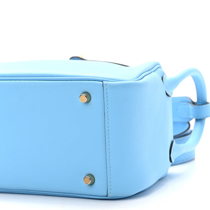 Hermes Swift Mini Lindy 20 Celeste 10 of 10