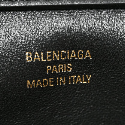 Balenciaga Natural Smooth Calfskin Medium Rodeo Top Handle Handbag Black 6 of 9