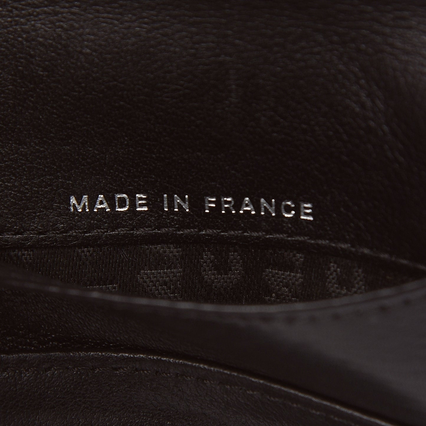 Patent Goatskin Compact French Wallet Brown