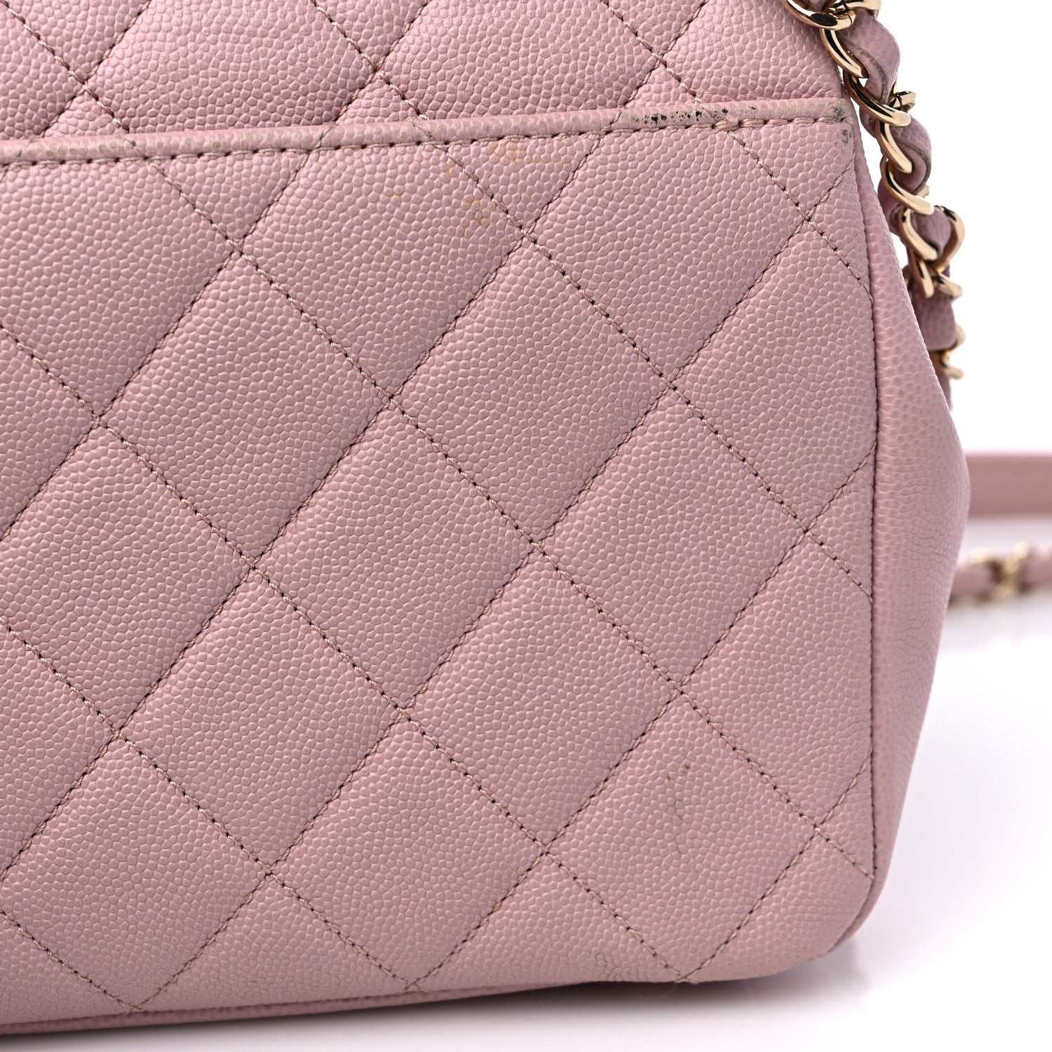 Chanel Caviar Quilted Medium Business Affinity Flap Light Pink 15 of 18