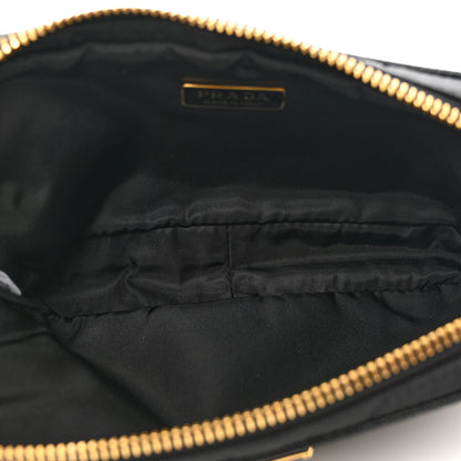 Prada Tessuto Nylon Saffiano Re-Edition 1978 Pouch Black 5 of 6
