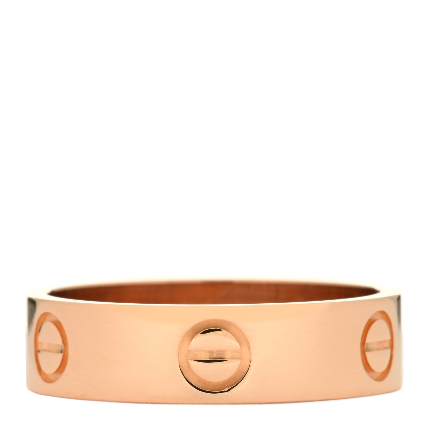 18K Pink Gold 5.5mm LOVE Ring 59 8.75