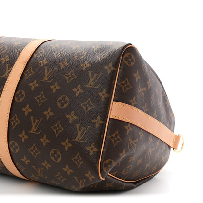 Louis Vuitton Monogram Keepall Bandouliere 45 8 of 10