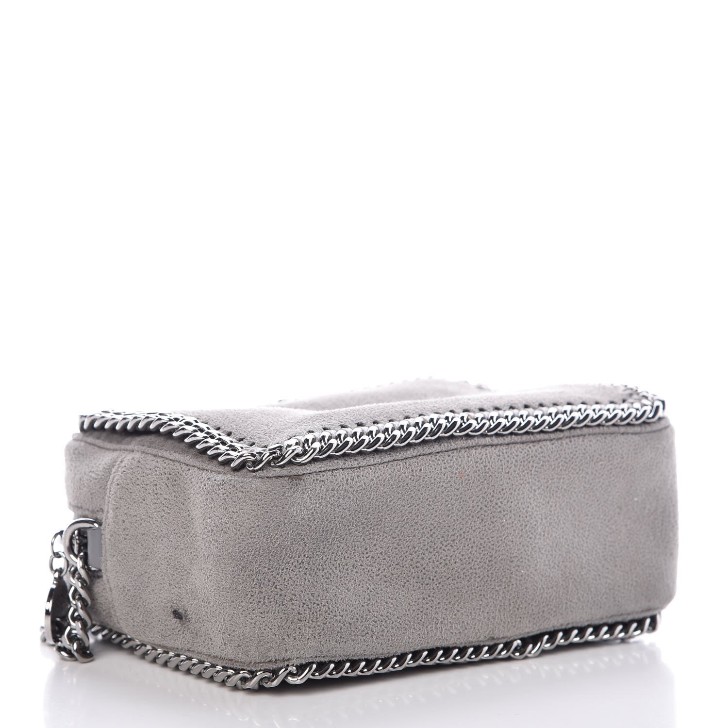 Stella McCartney Shaggy Deer Falabella Crossbody Camera Bag Light Grey 4 of 16