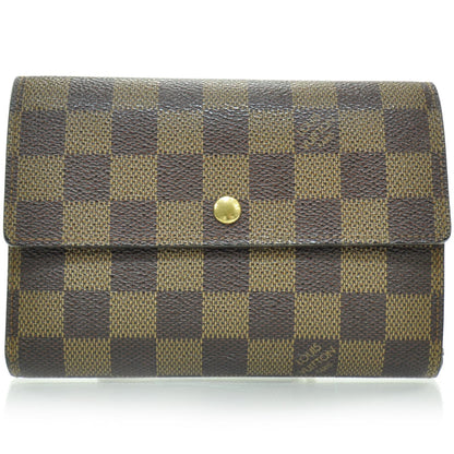 Louis Vuitton Damier Ebene Porte Tresor Etui Papier Wallet 1 of 6