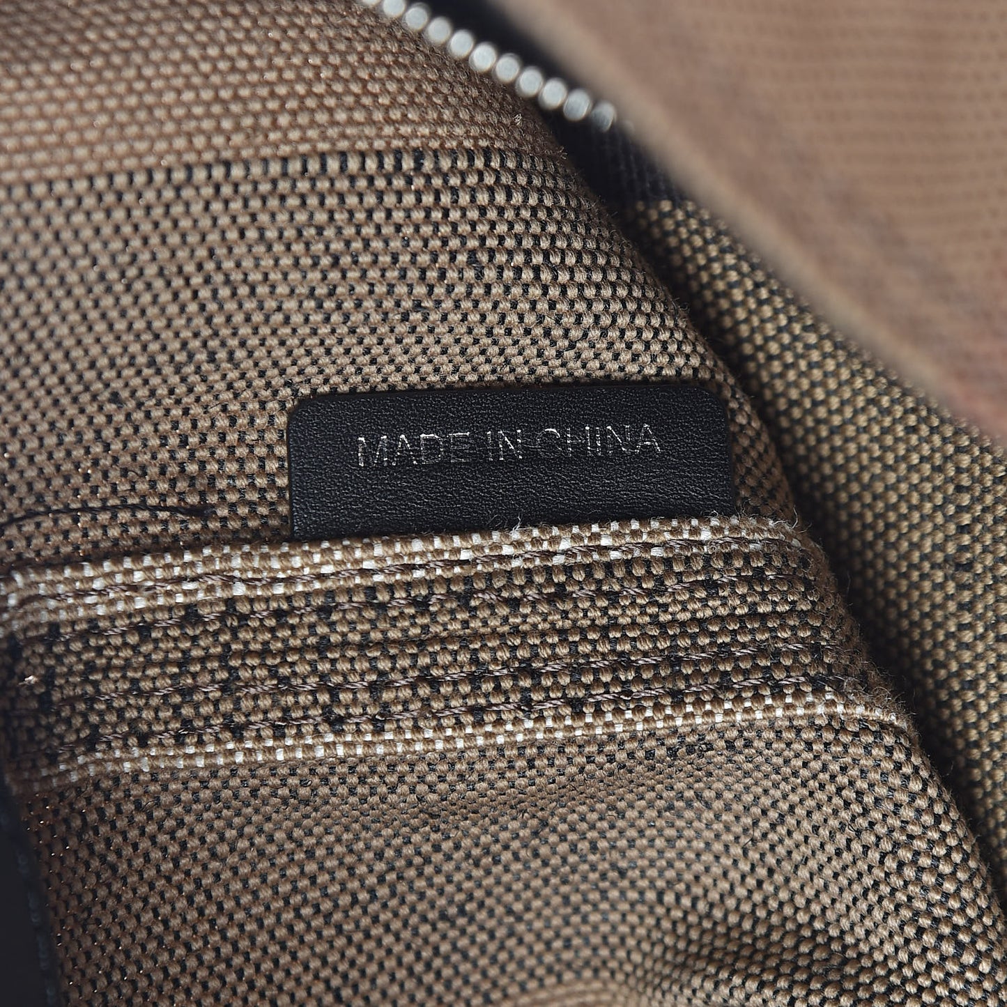 Canvas Mega Check Medium Ashby Hobo Black