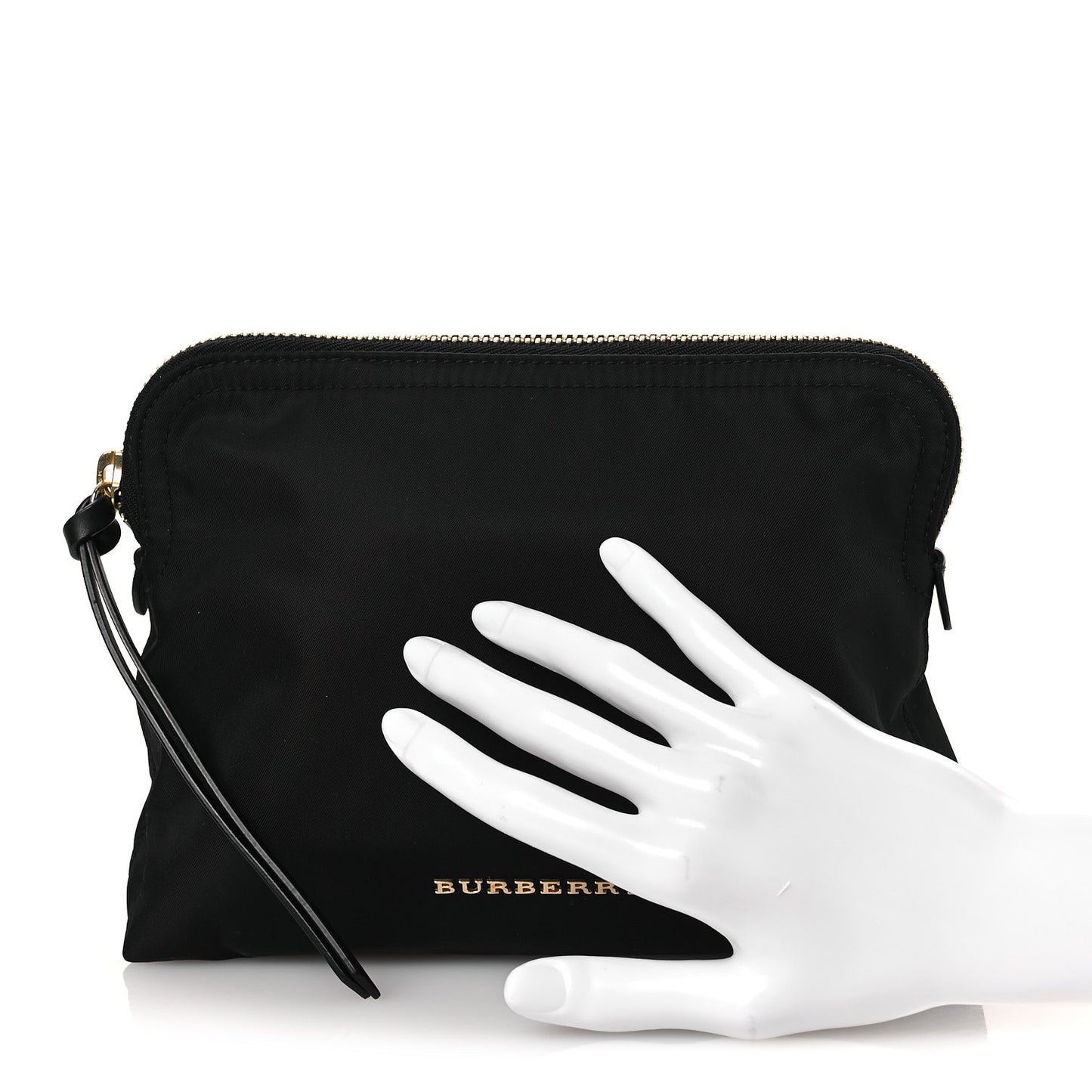 Nylon Top Pouch Black