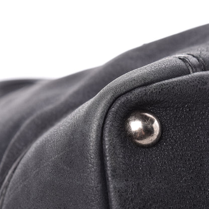 Chanel Washed Calfskin Tote Black 12 of 21