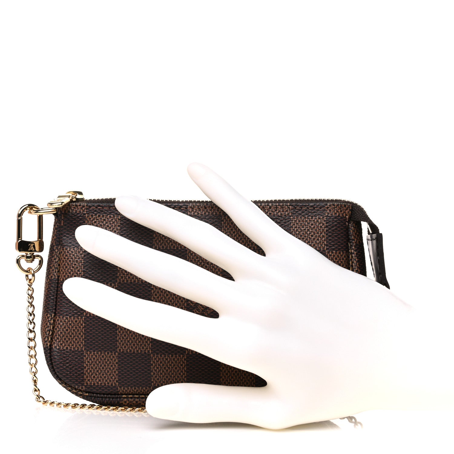 Louis Vuitton Damier Ebene Mini Pochette Accessories 3 of 11