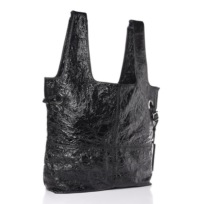 Givenchy Crinkled Patent Hobo Black 3 of 8