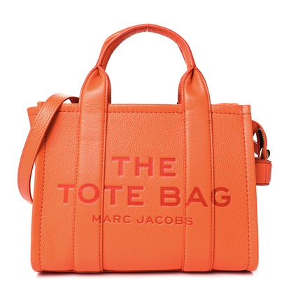 Marc Jacobs Grained Calfskin Small The Tote Bag Dragon Fire 1 of 10