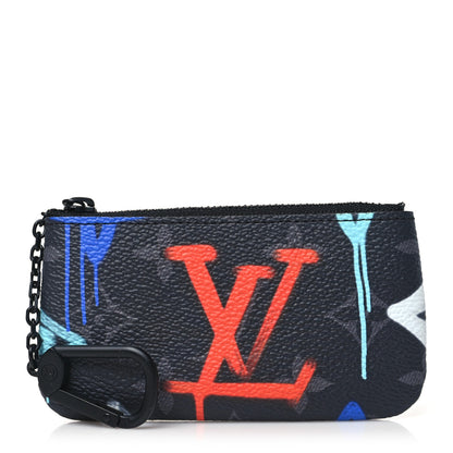 Louis Vuitton Monogram Eclipse LV Graffiti Key Pouch Multicolor 1 of 6
