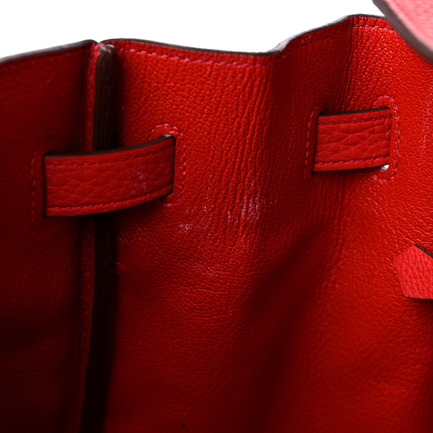 Hermes Togo Birkin 35 Rouge Casaque 11 of 11