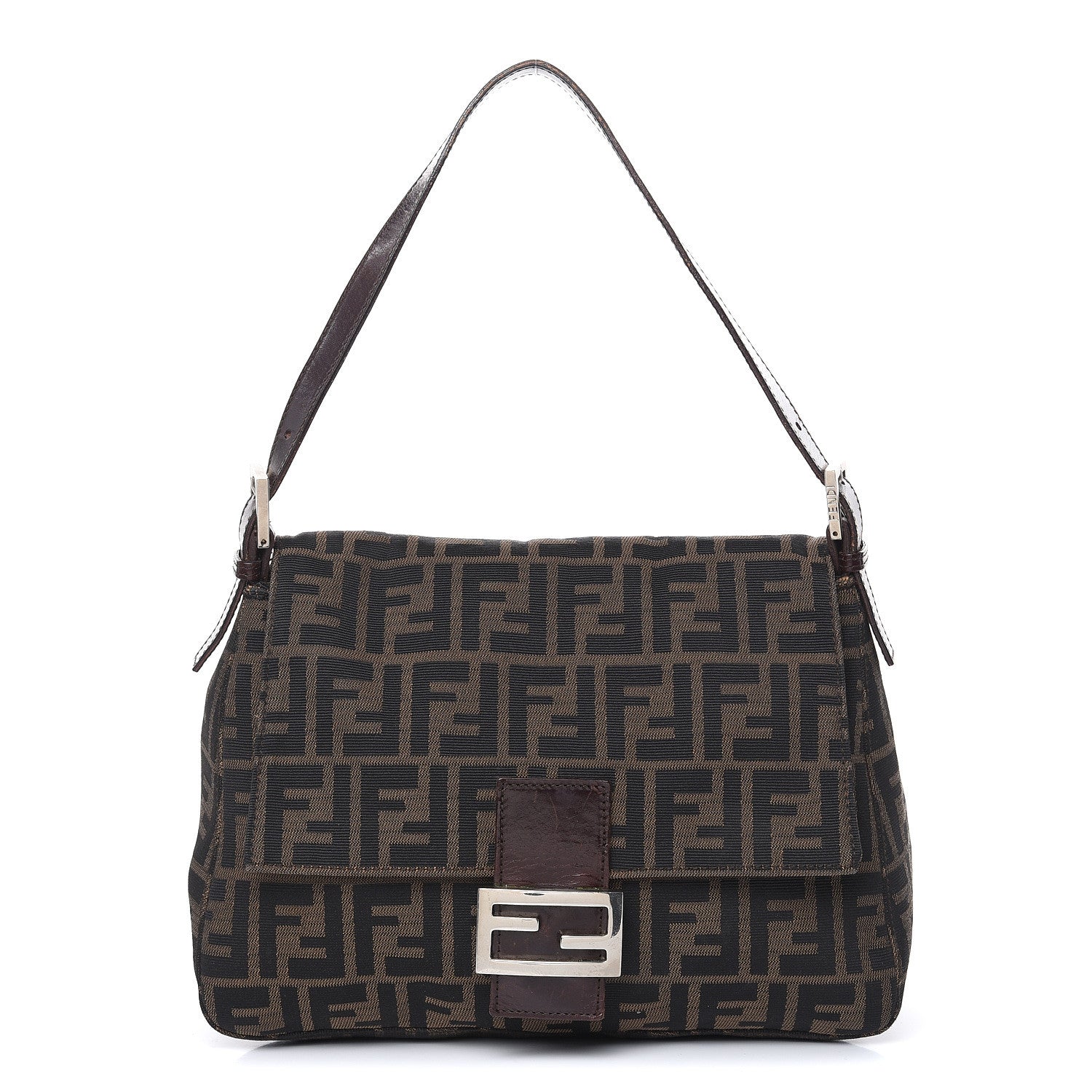 Fendi Zucca Mama Baguette Tobacco 1 of 16