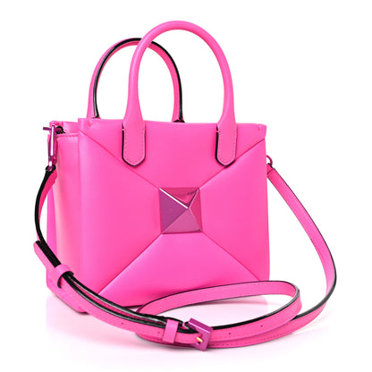Valentino Garavani Nappa Tonal Monochrome Small One Stud Handbag Pink PP 3 of 9