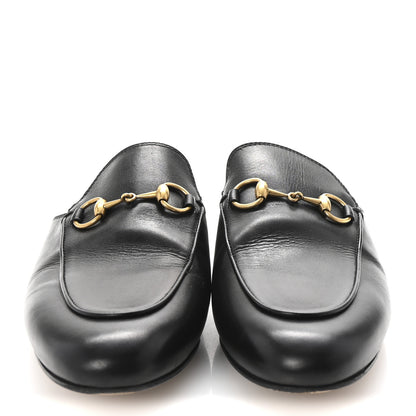 Gucci Calfskin Womens Princetown Slippers 36.5 Black 3 of 10