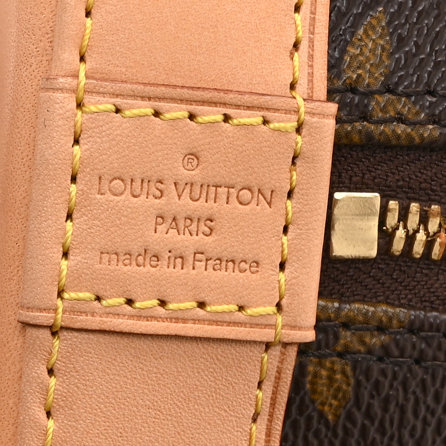 Louis Vuitton Monogram Alma BB 6 of 9