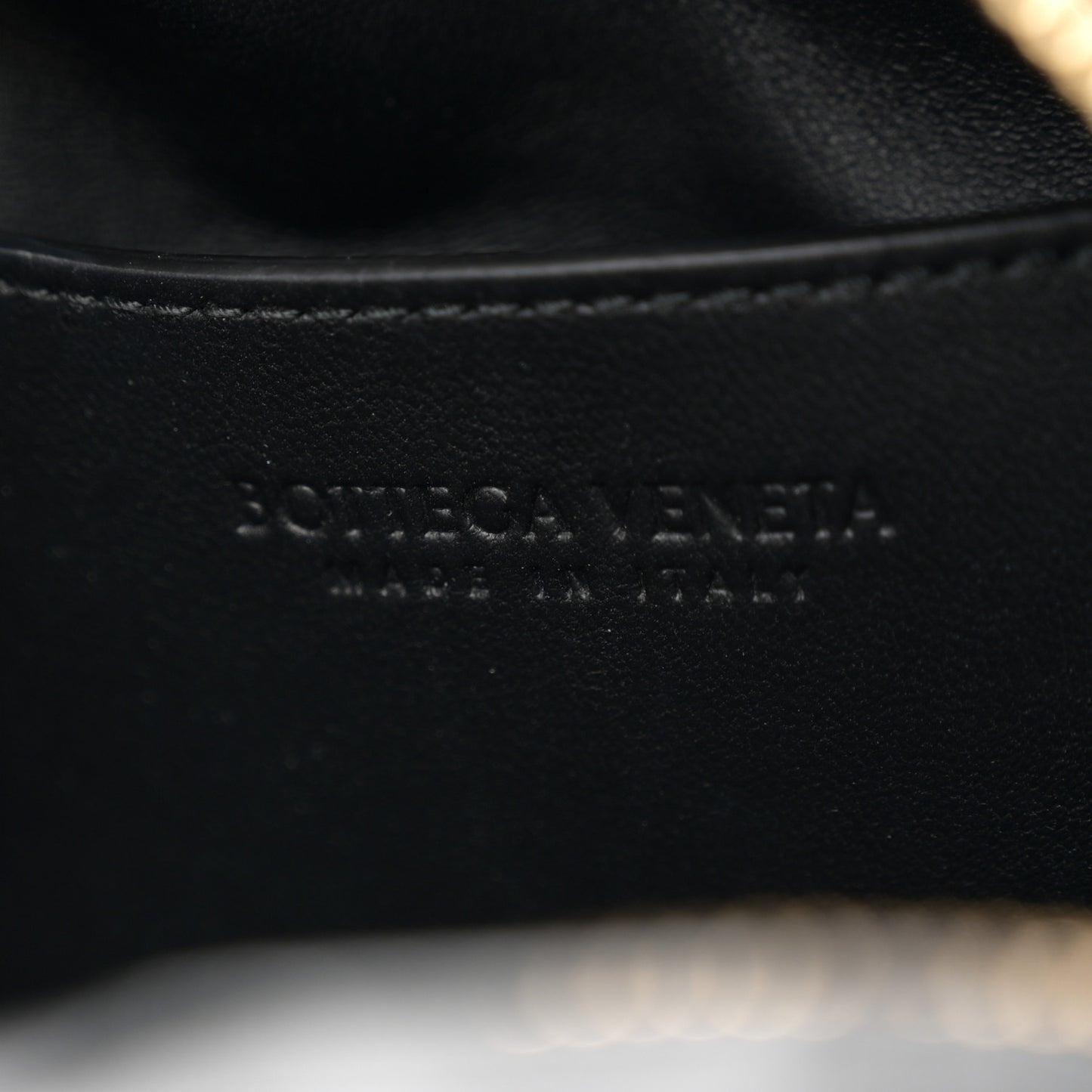 Nappa Intrecciato Bauletto Black