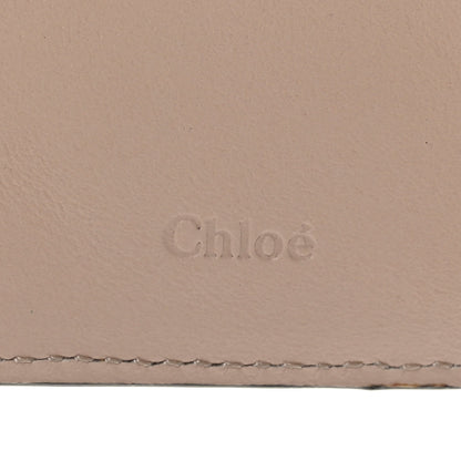 Chloe Calfskin Alphabet Compact Wallet Blush Nude 6 of 7