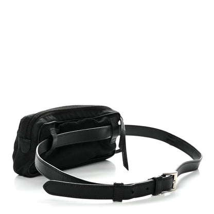 Prada Tessuto Nylon Saffiano Belt Bag Black 3 of 11