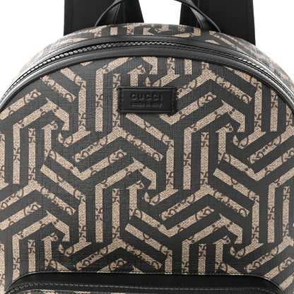 Gucci GG Supreme Monogram Caleido Medium Day Backpack Black 8 of 10
