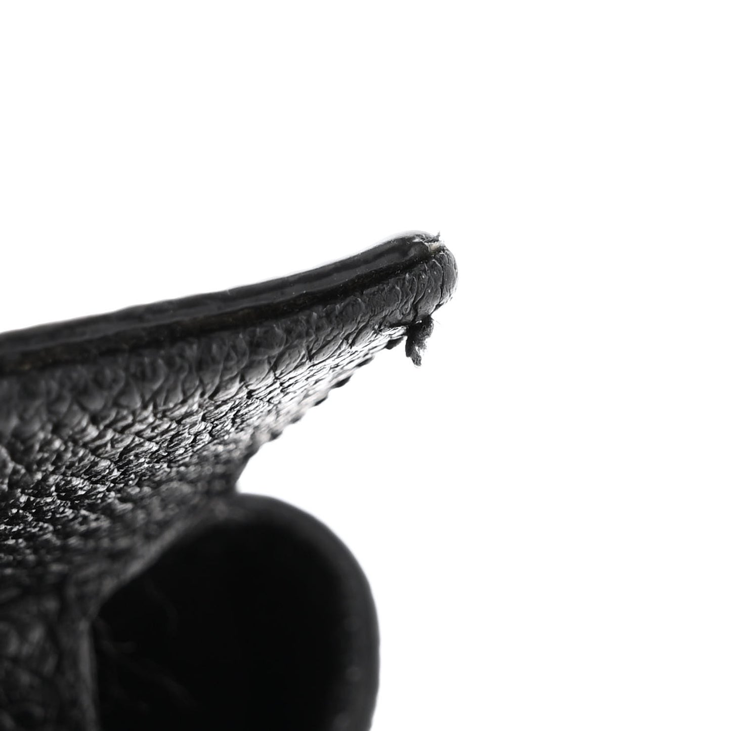 Grained Calfskin Small Cabas Rive Gauche Black