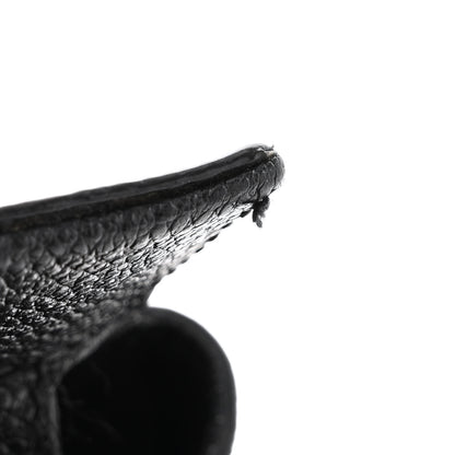 Saint Laurent Grained Calfskin Small Cabas Rive Gauche Black 17 of 17