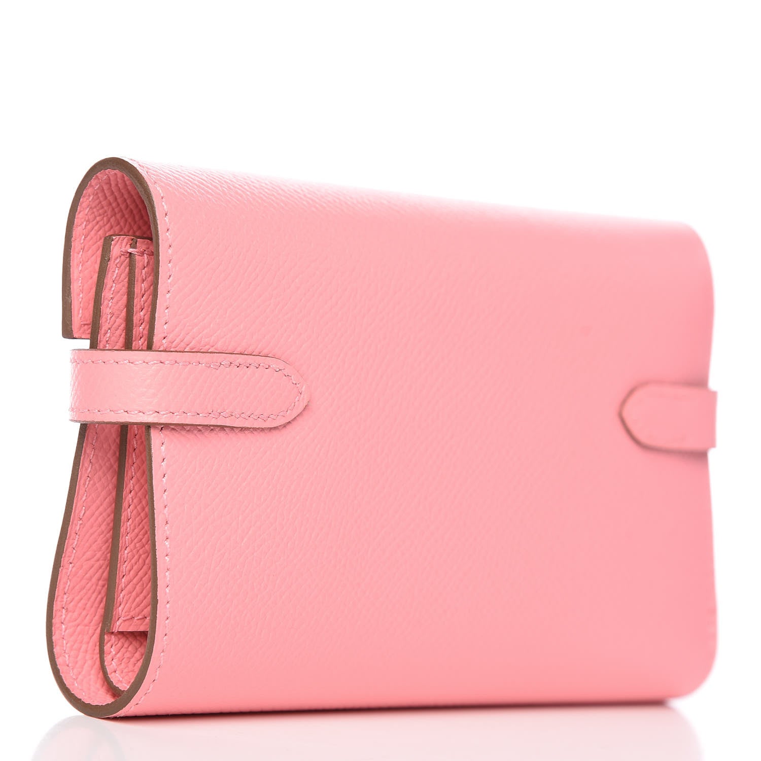 Hermes Epsom Medium Kelly Wallet Rose Confetti 3 of 9