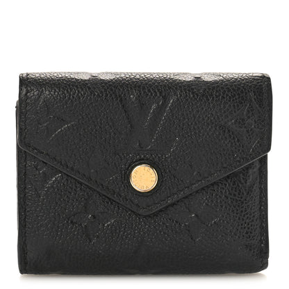 Louis Vuitton Empreinte Victorine Wallet Black 1 of 8