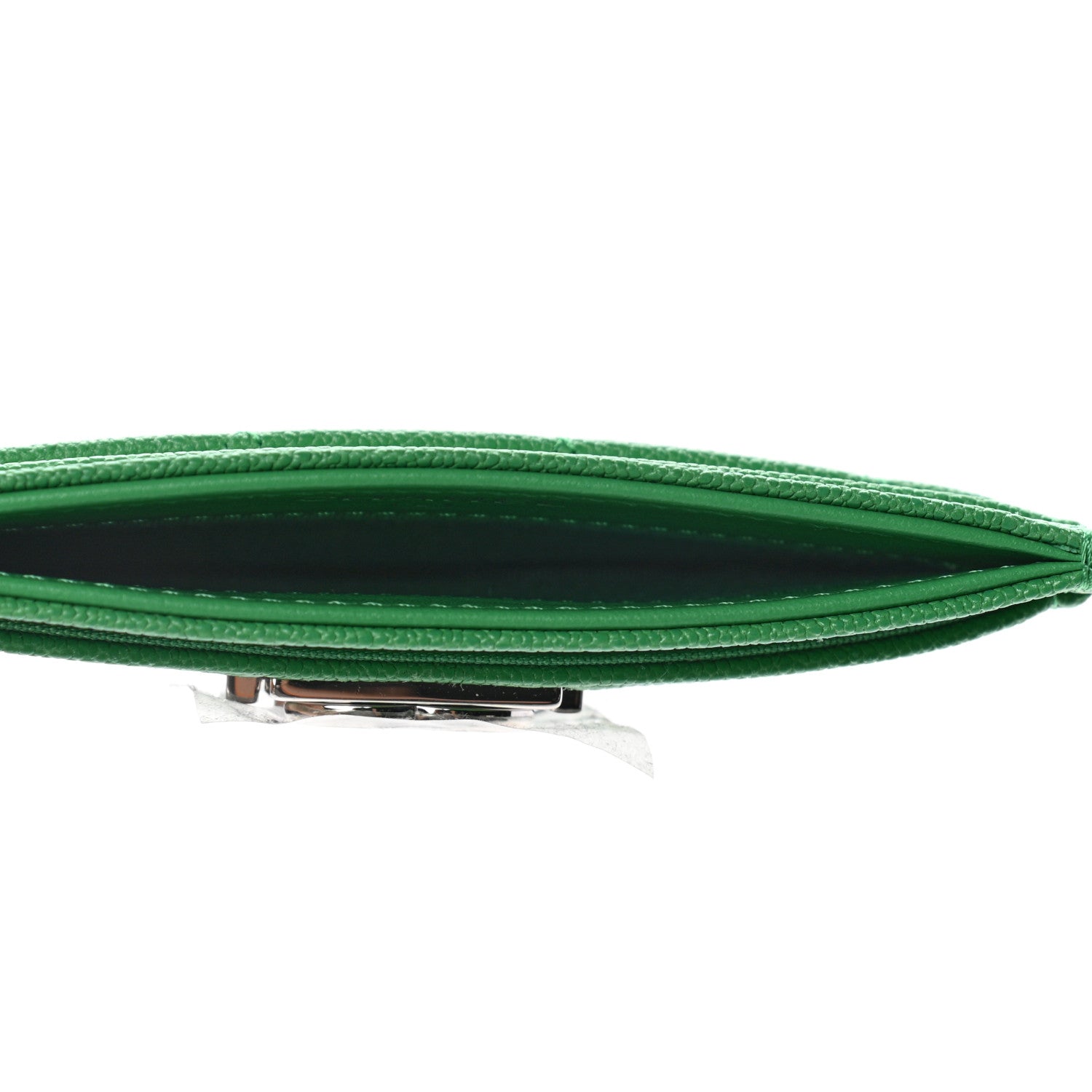 Chanel Caviar Quilted Boy Card Holder Green 5 of 6