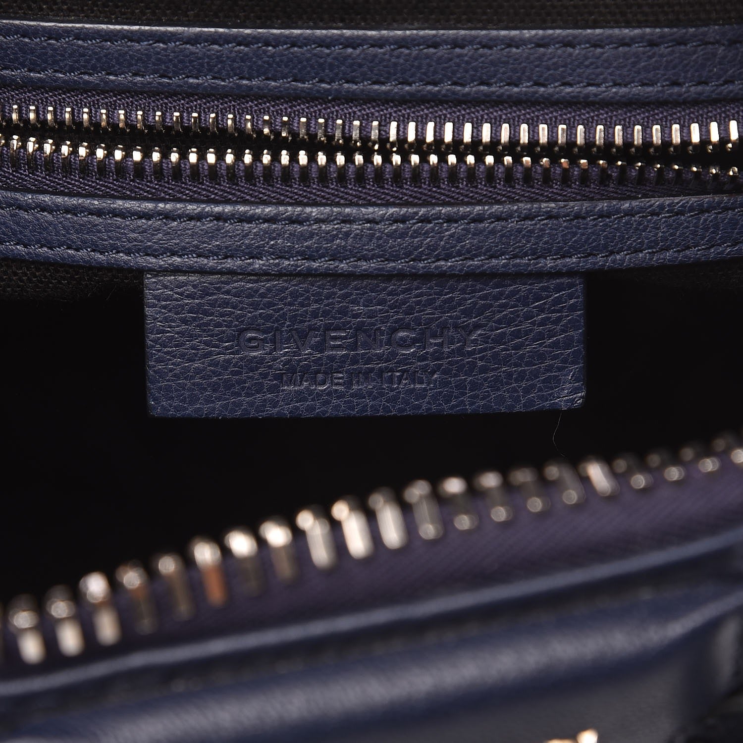 Givenchy Sugar Goatskin Mini Antigona Navy 6 of 7