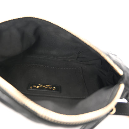 Chanel Calfskin Quilted Banane Waist Bag Fanny Pack Black 5 of 10