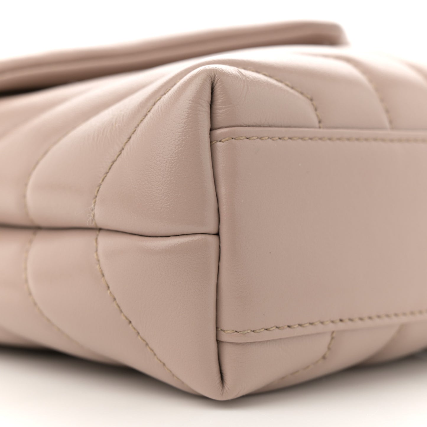 Calfskin Y Quilted Monogram Toy Loulou Crossbody Bag Light Natural