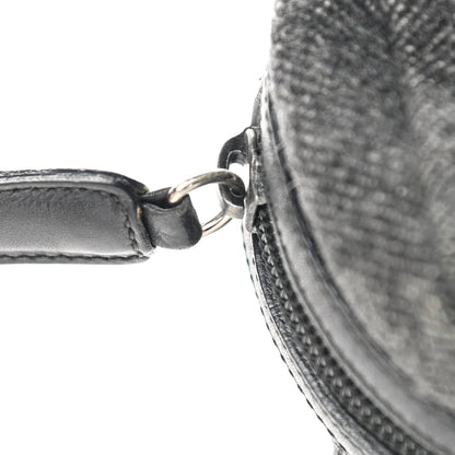 Prada Wool Cosmetic Pouch Grey 8 of 9